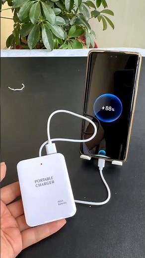 Emergency Battery Box 🔋 | Charge Phone Anywhere + Built-in Flashlight | Travel Essential