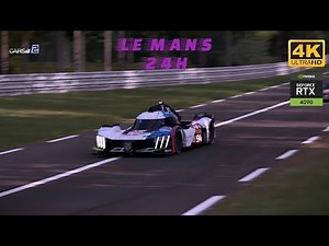 Project CARS 2 LMDH Hypercar MOD 24H Le Mans RTX 4090 4K max settings realistic graphics + reshade