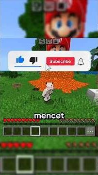 portal menuju dunia mario brow di Minecraft #minecraft #cozy #shorts