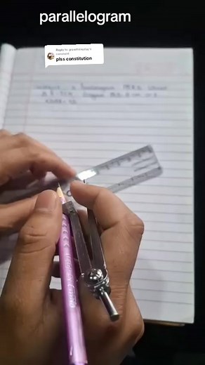 How to Construct a Parallelogram Using Compass Techniques