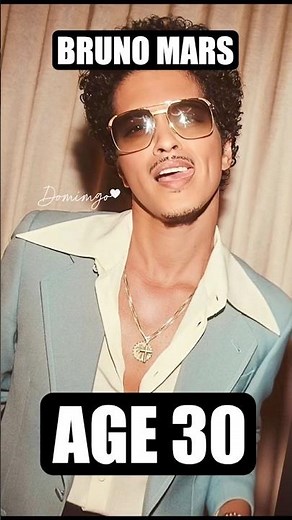 The evolution of Bruno Mars 🎤 #music #brunomars #evolution