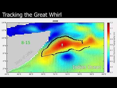 Scientists track the Great Whirl from space
