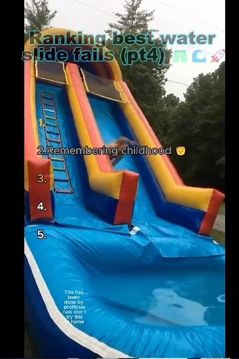 Water slide memories!