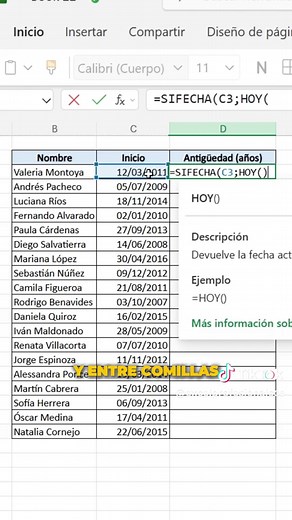 Calcula la diferencia entre fechas en Excel fácilmente