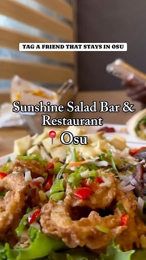 Salad Bar in Osu🇬🇭❤️AFRICA PARADISE TRAVEL! 🌍TRAVEL THE WORLD WITH US! #africandiaspora#bucketlisttravel#allinclusiveresorts#traveltrends#traveldeals#tiktoktravel#summervacation#hotelreviews#foodie#restauantreviews#trending#jollafrice#trendingtravel#travellife#traveltiktok#vacation#traveldestination#fyp#africa#ghana#accra#beaches#grouptrips#girlstrip#dettydecember#afrofestival#fyp#fypシ゚viral#fypシ#lagos# | Africa Paradise Travel