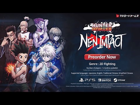 HUNTERxHUNTER NENxIMPACT - Pre-Order Trailer