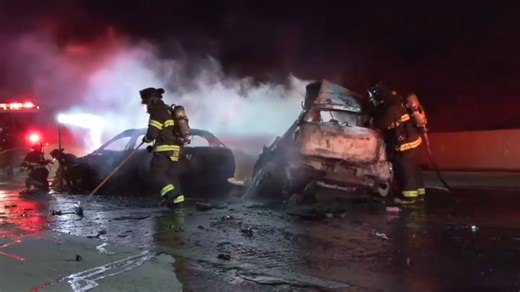 1 Injured in I-80 crash in Rodeo involving big rig, firefighters say