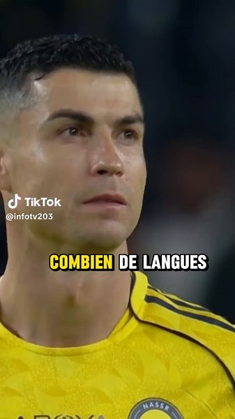 Cristiano Ronaldo et les langues