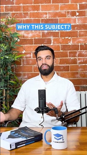 Why this subject? Common uni interview question #interview #universityinterview #interviewquestions