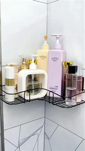 #Triangular storage rack#storage rack#Recommended good things for home#tiktokshopcrossborder_seasales