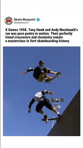 The Art Of Vert Skateboarding ✨ | Tony Hawk & Andy Macdonald #skateboarding #skate #xgames
