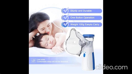 Mini Portable Mesh Nebulizer Personal Care Experience the convenience of this portable mesh nebulizer. Its compact and lightweight design makes it easy to carry, allowing you to enjoy effective nebulization wherever you go. With one-button operation and automatic power-off, this nebulizer offers hassle-free usage. It operates quietly, ensuring a peaceful treatment session. The high nebulization rate ensures efficient delivery of medication. Designed with travel-friendly features, this nebulizer 