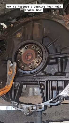 How to Replace a Leaking Rear Main Engine Seal