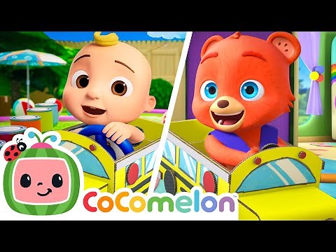 Wheels on the DIY Bus 🚍 | CoComelon Animal Time - Kids Songs