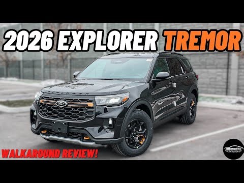 2026 FORD EXPLORER TREMOR! | *Full Walkaround Review* | BEST Model To Buy?!