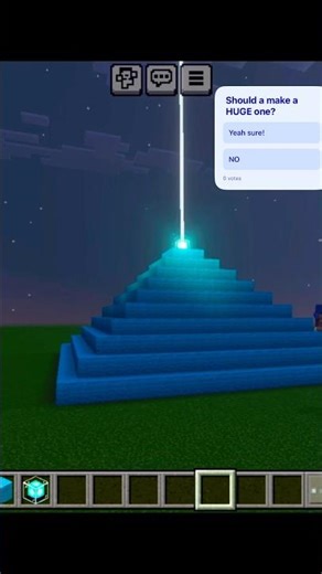 Light blue wool beacon