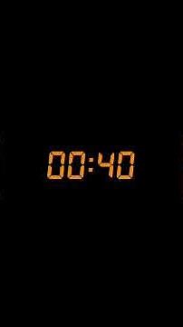 1 minute timer with no sound or music