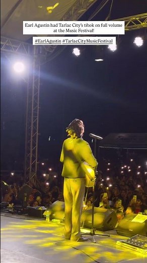Earl Agustin at Tarlac City Music Festival January 23, 2026