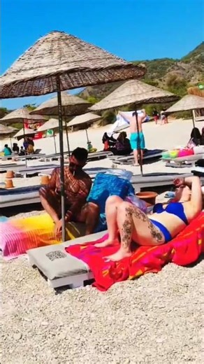 🇹🇷Ölüdeniz Beach walking tour Ölüdeniz Fethiye Türkiye