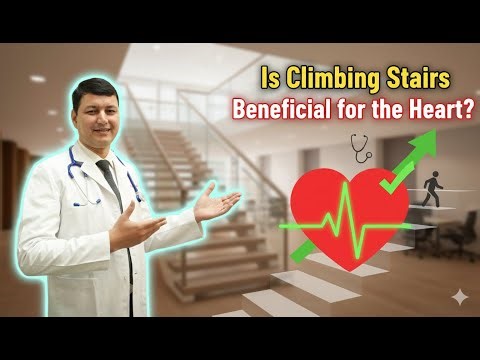 Is climbing stairs beneficial for the heart?