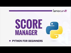 Python Project Tutorial | Build a Student Score Management System (Beginner Project)