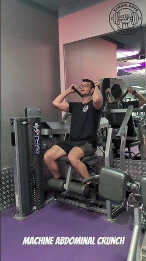 Machine Abdominal Crunch