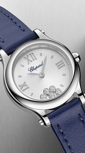 Chopard Official on Instagram: "The new Happy Sport 25: miniature, as iconic as ever and now made from Lucent Steel™, the ultra-resistant and luminous alloy made from recycled steel. A new step to Chopard’s Journey to Sustainable Luxury. #Chopard #WatchesAndWonders2023 #ChopardHappySport #LucentSteel #TheJourneyToSustainableLuxury #Luxurywatch #SwissMade"