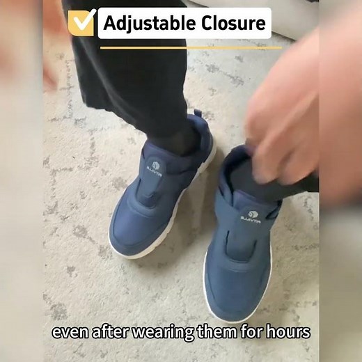 FitVille Men's Diabetic shoes EasyTop StrapEase V4 | Recovery