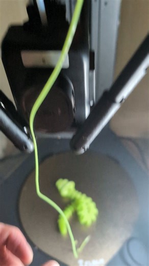 technically the third filament clog on my flsun T1 pro #3dprinting #tpu #flsunt1pro | Deinfinityx