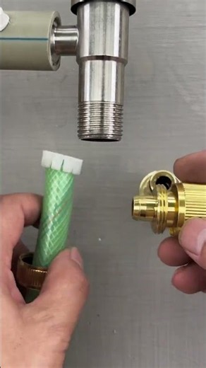 How To Join Water Pipes With A Simple Plumbing Trick #pile #shorrts #plumbing
