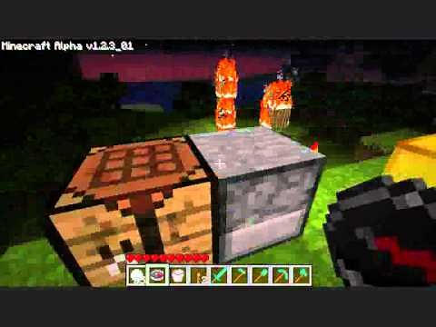 Minecraft Alpha Crafting Tutorial