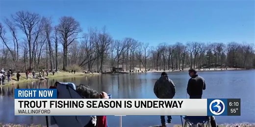 Families head to Connecticut waterways as trout fishing season opens