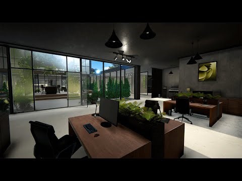 Modern Office 4. | Game-Ready Environment | Unity Engine