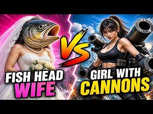 JP Morgan Asian Fish Head Wife vs Lorna Hajdini Girl With Cannons