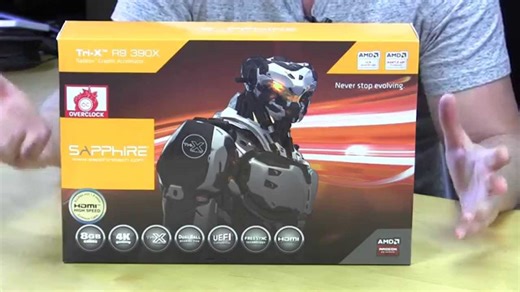 Sapphire Tri-X R9 390X graphics card unboxing & overview