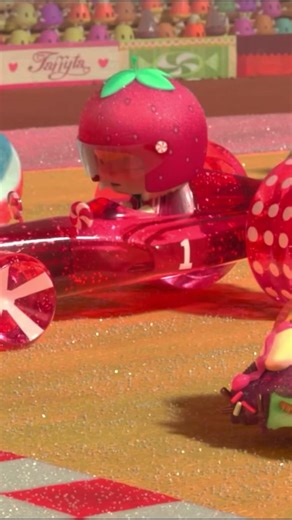 Pre-race banter #sugarrush #wreckitralph #vanellope #vanellopevonschweetz #taffyta #taffytamuttonfudge #cars #racing #meme #fyp