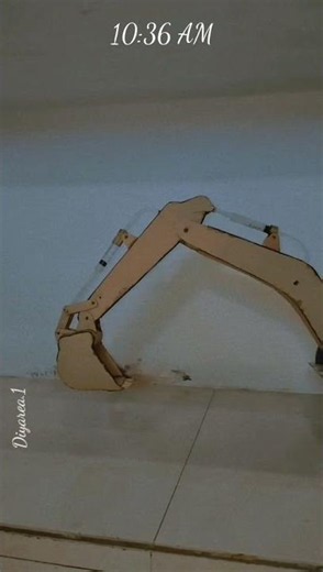 diy JCB arm complete with Cardboard #howtomake