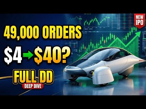 Aptera Stock: 49,000 Reservations + $140M Raised = Next 10X Stock? (Full DD)