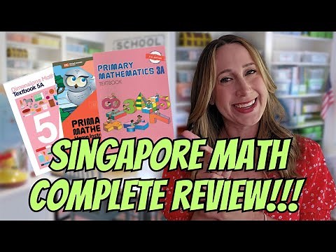 Singapore Math Homeschool Curriculum COMPLETE REVIEW | Primary Mathematics | Dimensions Math