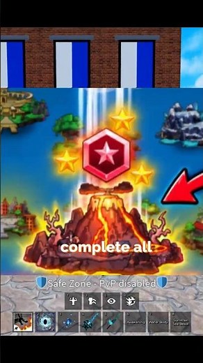 Complete guide of secret missions for magma village ⭐ #bloxfruits #roblox #shorts