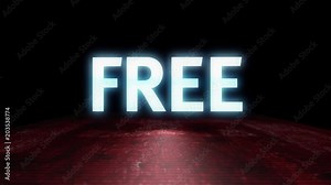 Rotating on-screen text that says "Wild and Free"