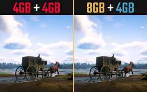 内存 8GB + 4GB vs 4GB + 4GB (双通道)