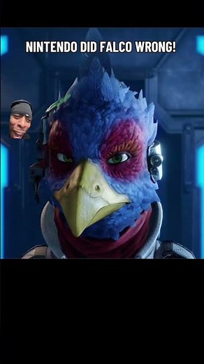 FALCO FROM STARFOX LOOKING A LITTLE DIFFERENT