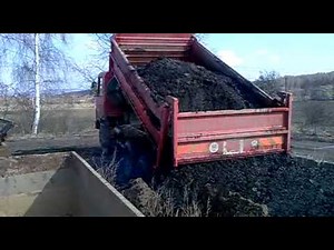 Tatra 815 S3 6x6 přejezd nerovnosti a vykládka