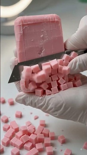 Oddly Satisfying Soap Cutting ASMR ✂️🧼 | Clean Cuts & Relaxing Sounds | 4K