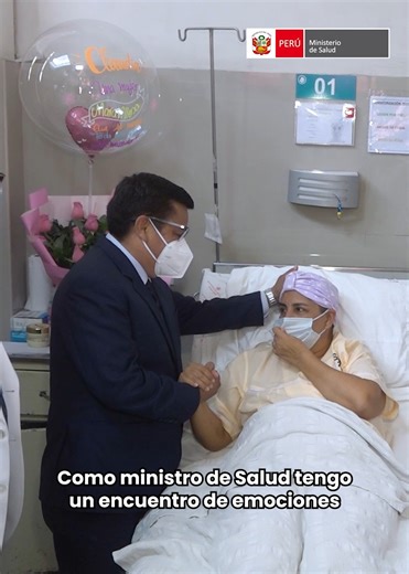 Ejemplo de coraje y valentía💪🇵🇪 👏 Claudia Sedano Revolledo recibió el alta médica del Instituto Nacional de Ciencias Neurológicas tras una operación que permitió salvarle la vida luego de ser víctima de un cobarde ataque al defender a su vecina. Conoce más de su historia en el siguiente video. | Ministerio de Salud del Perú