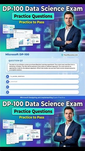 DP-100 Azure Data Scientist | Exam Practice Questions #DP100 #AzureExam #DataScience