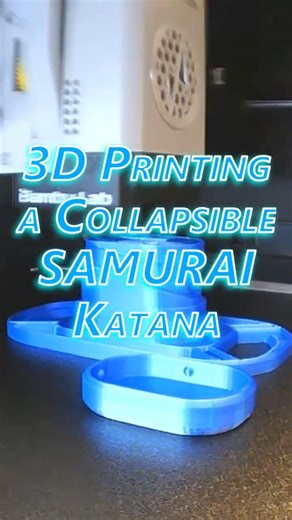 Feel like a Samurai with this 3D Printed Katana! #3dprinting #3dprinted #3dprint