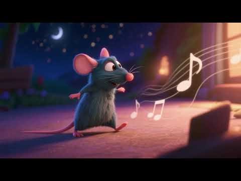 Little Mouse Tiptoe Night Song 🐭🌙🎵