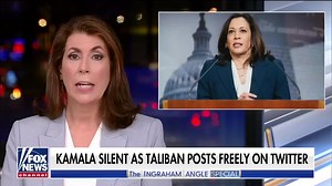 VP Harris silent on Taliban's free pass on Twitter | Laura Ingraham